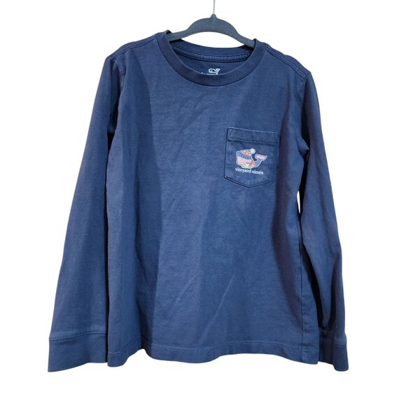 Vineyard Vines Long sleeved unisex Tee Childrens size 5 - Picture 1 of 3